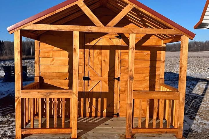 10 x 20 Custom Amish Made Cabin